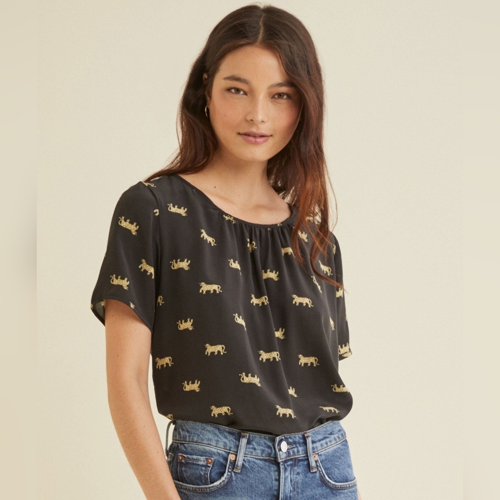 Amour Vert Vanya Top in Jaguar